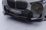 CSR Frontspoiler | Cup-Spoilerlippe mit ABE für BMW X5 G05 CSL951-M Carbon Look matt strukturiert (keine Lackierung erforderlich)