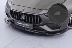 CSR Frontspoiler | Cup-Spoilerlippe mit ABE für Maserati Ghibli III (Tipo M157) CSL953-S schwarz matt strukturiert (keine Lackierung erforderlich)