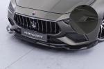 CSR Frontspoiler | Cup-Spoilerlippe mit ABE für Maserati Ghibli III (Tipo M157) CSL953-M Carbon Look matt strukturiert (keine Lackierung erforderlich)