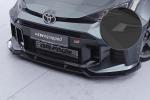 CSR Frontspoiler | Cup-Spoilerlippe mit ABE für Toyota GR Yaris (XP021) CSL968-S schwarz matt strukturiert (keine Lackierung erforderlich)