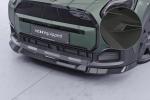 CSR Frontspoiler | Cup-Spoilerlippe mit ABE für Mini Countryman (U25) CSL969-M Carbon Look matt strukturiert (keine Lackierung erforderlich)