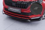 CSR Frontspoiler | Cup-Spoilerlippe mit ABE für Skoda Karoq Sportline CSL973-S schwarz matt strukturiert (keine Lackierung erforderlich)