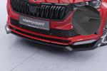 CSR Frontspoiler | Cup-Spoilerlippe mit ABE für Skoda Karoq Sportline CSL973-L schwarz matt (Lackierung erforderlich)