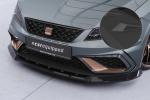 CSR Frontspoiler | Cup-Spoilerlippe mit ABE für Seat Leon 3 (Typ 5F) Cupra R  CSL885-S Strukturiert schwarz matt (keine Lackierung erforderlich)