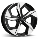 DEZENT Alufelge AO dark black/polished 7.5x19 ET50 5x112 Nabe 57.1mm KBA 54178