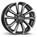DEZENT Alufelge KS dark gunmetal/polished 7.5x18 ET51 5x114.3 Nabe 67.1mm KBA 53507