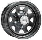 DOTZ Alufelge Dakar black 7x16 ET8 5x165.1 Nabe 122.5mm KBA 46217