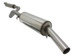 Novus Edelstahl Sportauspuffanlage 55mm 1x60mm VW Golf 1/ Cabriolet/ Scirocco 1