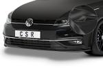 CSR Frontansatz für VW Golf 7 Basis FA285-C Carbon Look glänzend (keine Lackierung erforderlich)