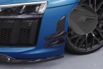 CSR Performance Flaps mit ABE für Audi R8 (Typ 4S) FP014-L schwarz matt (Lackierung erforderlich)