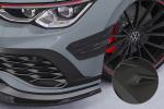 CSR Performance Flaps mit ABE für VW Golf 8 (Typ CD) GTI FP024-M Carbon Look matt strukturiert (keine Lackierung erforderlich)