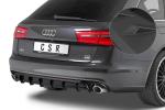 CSR Diffusor | Heckansatz mit ABE für Audi A6 C7 (4G) HA227-L Lackierung erforderlich (unlackiert)