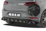 CSR Diffusor | Heckansatz mit ABE für VW Golf 7 TCR HA232-C Carbon Look glänzend (keine Lackierung erforderlich)