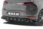 CSR Diffusor | Heckansatz mit ABE für VW Golf 7 TCR HA232-L Lackierung erforderlich (schwarz matt)