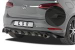 CSR Diffusor | Heckansatz mit ABE für VW Golf 7 TCR HA232-M Carbon Look matt strukturiert (keine Lackierung erforderlich)