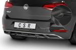 CSR Diffusor | Heckansatz mit ABE für VW Golf 7 Basis HA236-C Carbon Look glänzend (keine Lackierung erforderlich)