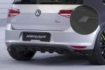 CSR Diffusor | Heckansatz mit ABE für VW Golf 7 (Typ AU) Basis HA237-S Strukturiert schwarz matt (keine Lackierung erforderlich)