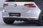 CSR Diffusor | Heckansatz mit ABE für VW Golf 7 (Typ AU) Basis HA237-K Kupfer matt (keine Lackierung erforderlich)