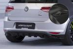 CSR Diffusor | Heckansatz mit ABE für VW Golf 7 (Typ AU) Basis HA237-G Glossy schwarz glänzend (keine Lackierung erforderlich)