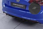 CSR Diffusor | Heckansatz mit ABE für VW Golf 7 Variant R-Line HA242-S Strukturiert schwarz matt (keine Lackierung erforderlich)
