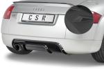 CSR Diffusor | Heckansatz mit ABE für Audi TT 8N HA248-L schwarz matt (Lackierung erforderlich)