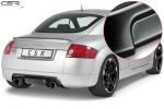 CSR Diffusor | Heckansatz mit ABE für Audi TT 8N HA249-L schwarz matt (Lackierung erforderlich)