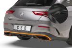 CSR Diffusor | Heckansatz mit ABE für Mercedes-Benz CLA X118 AMG-Line HA265-G Glossy schwarz Hochglanz (keine Lackierung erforderlich)