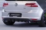 CSR Diffusor | Heckansatz mit ABE für VW Golf 7 Basis/GTI/GTD/GTE/e-Golf HA266-K Kupfer matt (keine Lackierung erforderlich)