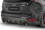 CSR Diffusor | Heckansatz mit ABE für Ford Focus ST MK2 HA271-L schwarz matt (Lackierung erforderlich)