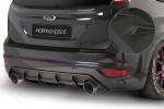CSR Diffusor | Heckansatz mit ABE für Ford Focus ST MK2 HA271-M Carbon Look matt strukturiert (keine Lackierung erforderlich)