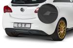 CSR Diffusor | Heckansatz mit ABE für Opel Corsa E HA274-S schwarz matt strukturiert (keine Lackierung erforderlich)