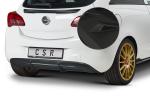 CSR Diffusor | Heckansatz mit ABE für Opel Corsa E HA274-M Carbon Look matt strukturiert (keine Lackierung erforderlich)