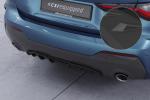 CSR Diffusor | Heckansatz mit ABE für BMW 4er (G22/G23) M-Paket und M440 HA276-S schwarz matt strukturiert (keine Lackierung erforderlich)