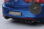 CSR Diffusor | Heckansatz mit ABE für Opel Insignia B Grandsport HA282-S schwarz matt strukturiert (keine Lackierung erforderlich)