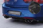 CSR Diffusor | Heckansatz mit ABE für Opel Insignia B Grandsport HA282-C Carbon Look Hochglanz (keine Lackierung erforderlich)