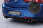 CSR Diffusor | Heckansatz mit ABE für Opel Insignia B Grandsport HA282-M Carbon Look matt strukturiert (keine Lackierung erforderlich)