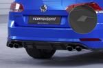 CSR Diffusor | Heckansatz mit ABE für VW Golf 7 Variant R HA294-S Strukturiert schwarz matt (keine Lackierung erforderlich)