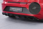 CSR Diffusor | Heckansatz mit ABE für Seat Leon 3 (Typ 5F) Cupra HA298-S Strukturiert schwarz matt (keine Lackierung erforderlich)