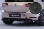 CSR Diffusor | Heckansatz mit ABE für VW Golf 7 (Typ AU) R HA305-M Carbon Look matt strukturiert (keine Lackierung erforderlich)