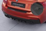 CSR Diffusor | Heckansatz mit ABE für BMW 2er F22 / F23 M-Paket HA307-L schwarz matt (Lackierung erforderlich)