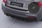 CSR Diffusor | Heckansatz mit ABE für BMW 2er F22 / F23 M-Paket HA308-S schwarz matt strukturiert (keine Lackierung erforderlich)