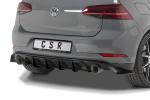 CSR Racing Diffusor | Heckansatz für VW Golf 7 (Typ AU) GTI TCR HA311-L Lackierung erforderlich (schwarz matt)