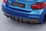 CSR Racing Diffusor | Heckansatz für BMW 2er F22/F23 M-Paket HA320-L schwarz matt (Lackierung erforderlich)