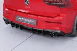 CSR Racing Diffusor | Heckansatz für VW Golf 8 GTI HA377-B mit CSR-Logo Lackierung erforderlich (schwarz matt)