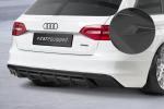 CSR Diffusor | Heckansatz mit ABE für Audi A4 B8 (Typ 8K) HA418-L Lackierung erforderlich (schwarz matt)