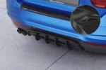 CSR Diffusor | Heckansatz mit ABE für BMW 4er F32 / F33 / F36 HA428-C Carbon Look glänzend (keine Lackierung erforderlich)