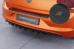 CSR Diffusor | Heckansatz mit ABE für VW Polo 6 2G (Typ AW) GTI HA442-S schwarz matt strukturiert (keine Lackierung erforderlich)