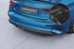 CSR Diffusor | Heckansatz mit ABE für Audi A3 8Y HA449-C Carbon Look Hochglanz (keine Lackierung erforderlich)