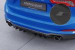 CSR Diffusor | Heckansatz mit ABE für Ford Focus MK4 Turnier HA451-S schwarz matt strukturiert (keine Lackierung erforderlich)