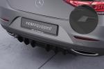 CSR Diffusor | Heckansatz mit ABE für Mercedes-Benz CLS (C257) HA457-S schwarz matt strukturiert (keine Lackierung erforderlich)